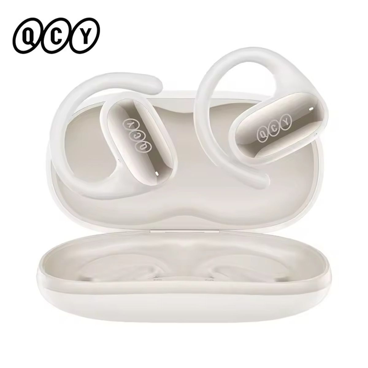 QCY - Audifono Inalambrico QCY Crossky Gtr2 Bluetooth 5.4 Deportivo Blanco