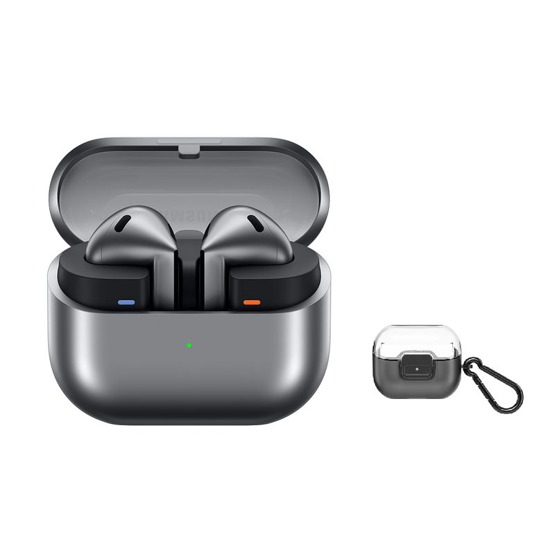 SAMSUNG - Audífonos Samsung Galaxy Buds3 Gray + Clip Case