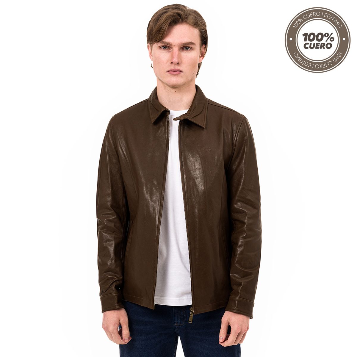 NORTON - Casaca Cuero Hombre Sebaz01 Norton