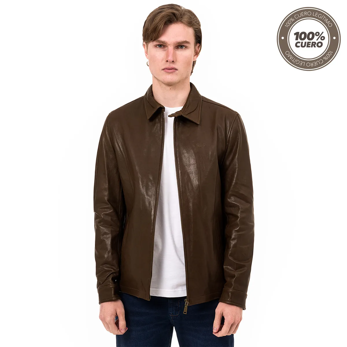 NORTON - Casaca Cuero Hombre Sebaz01 Norton