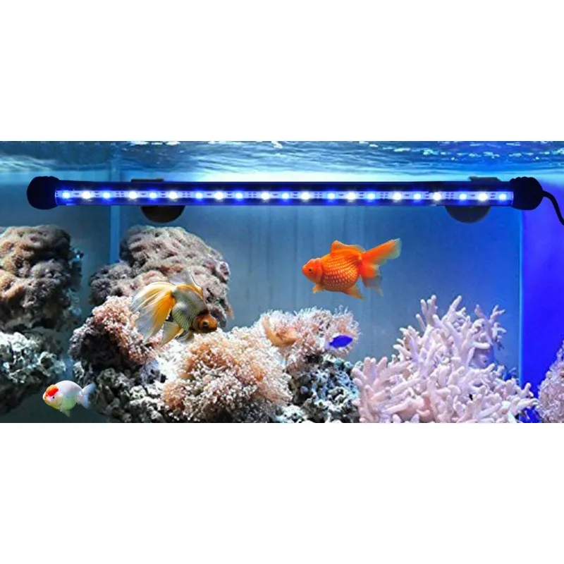 GENERICO - Luz LED de Acuario Sumergible Pecera Lampara 50 Luces