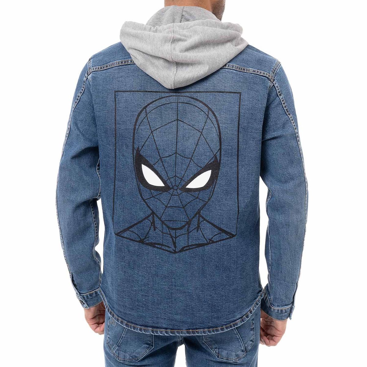 GZUCK - Camisaco Denim Stretch Hombre Hector-Marvel Gzuck