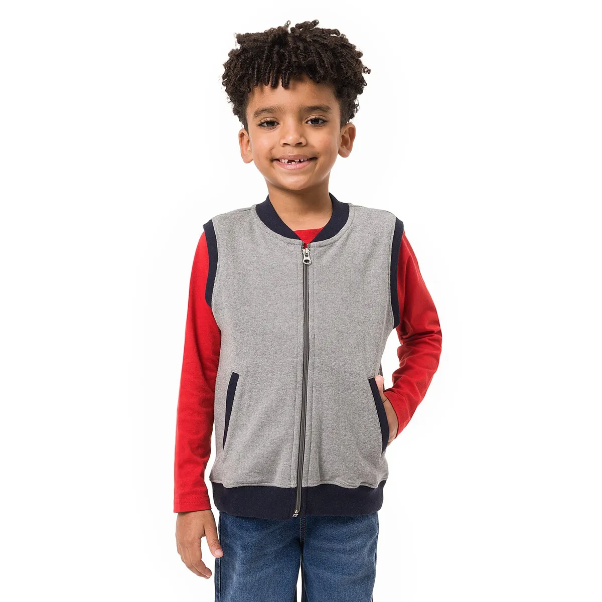 PIONIER - Chaleco Rib Lycrado Niño Yeubiel-S Pionier