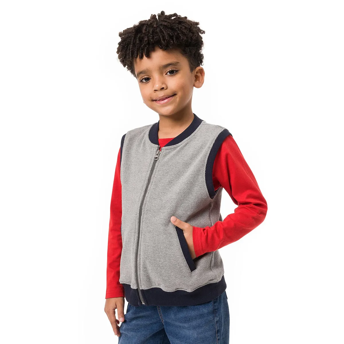 PIONIER - Chaleco Rib Lycrado Niño Yeubiel-S Pionier