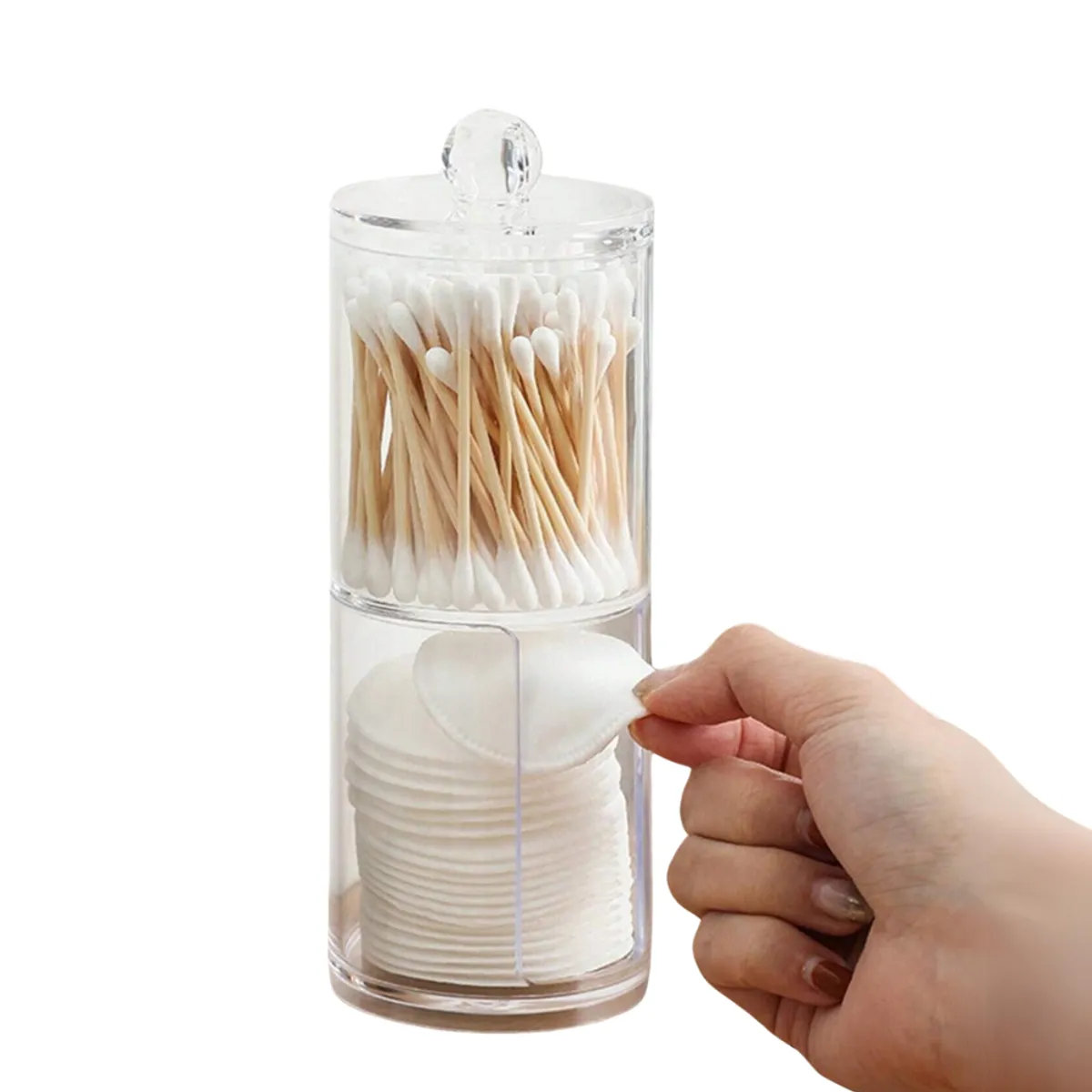 INSPIRA - Set Doble de Dispensadores de Acrílico Cilindro