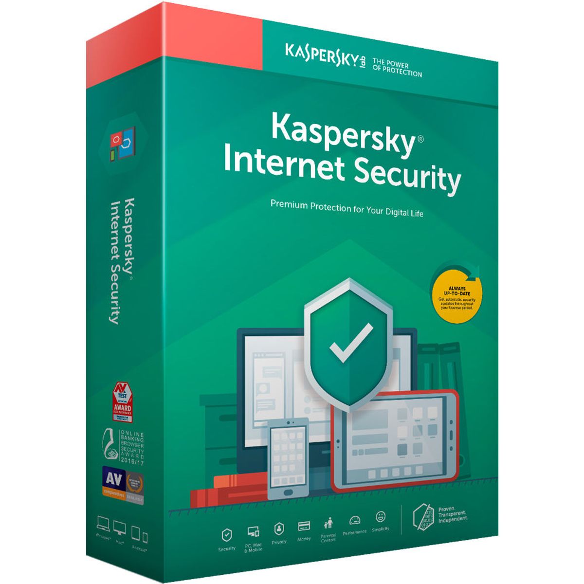 KASPERSKY - Antivirus Kaspersky Internet Security 5 dispositivo 1 año