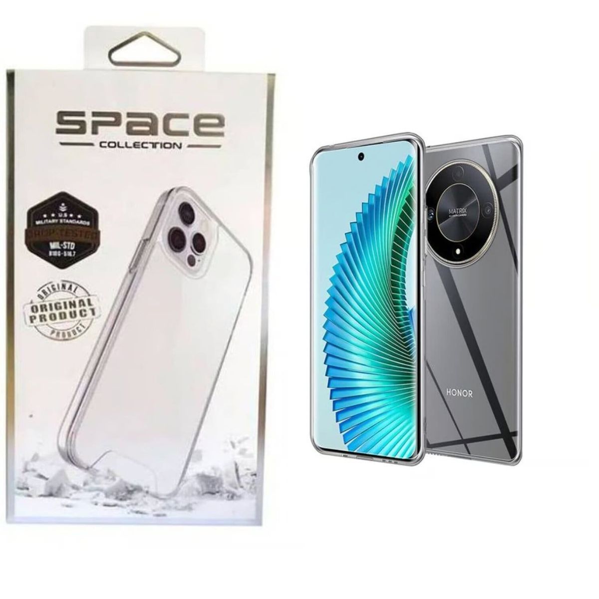 SPACE - Case Space para Honor Magic 6 Lite - Transparente