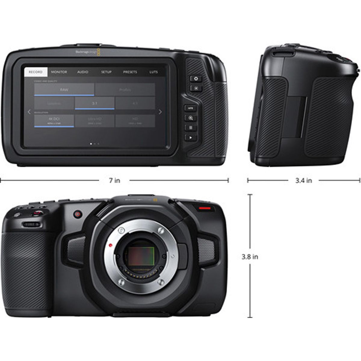 Blackmagic Design Pocket Cinema Camera 4K, marca BLACKMAGIC DESIGN - Foto 2
