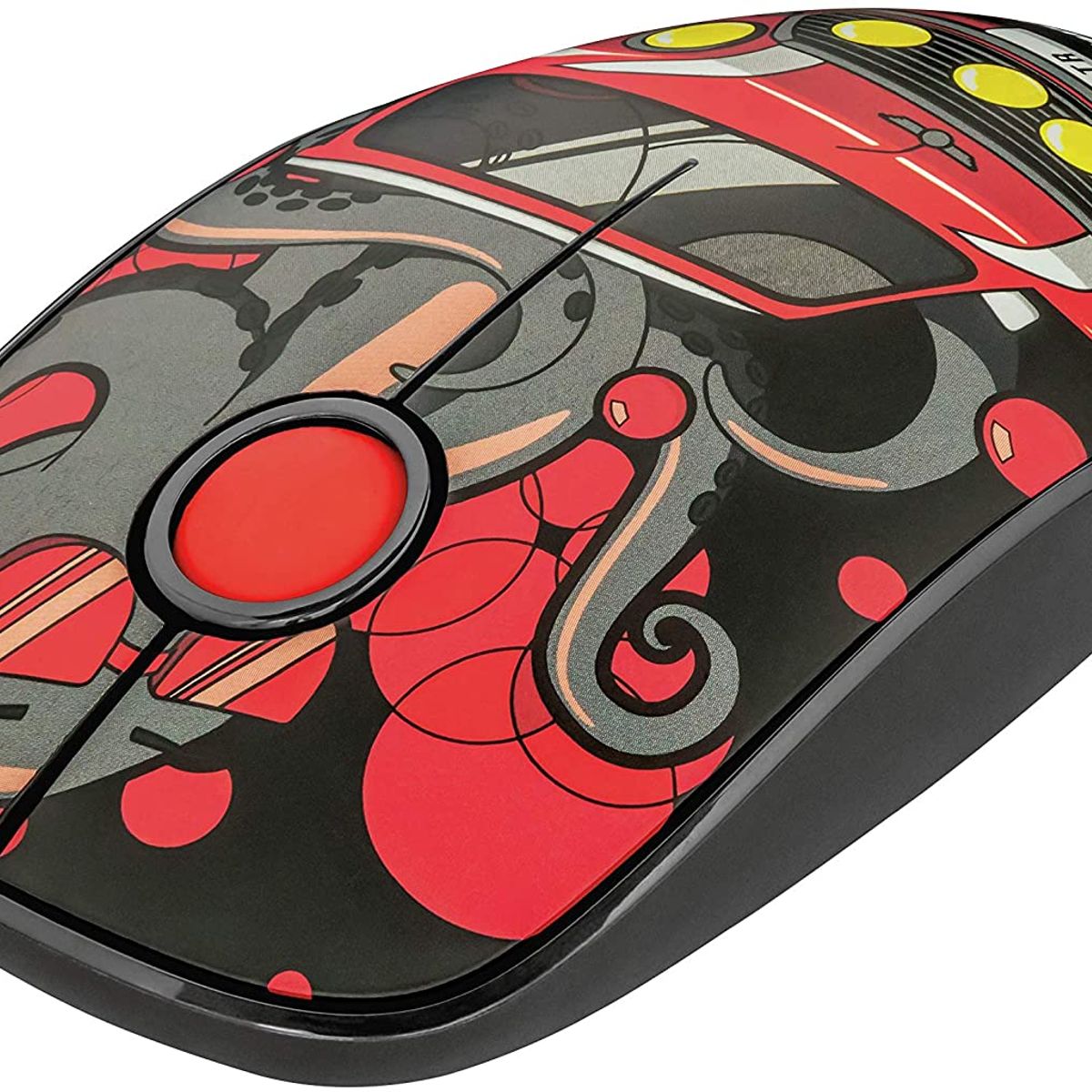 TRUST - MOUSE WIRELESS TRUST SKETCH SILENT CLICK RED