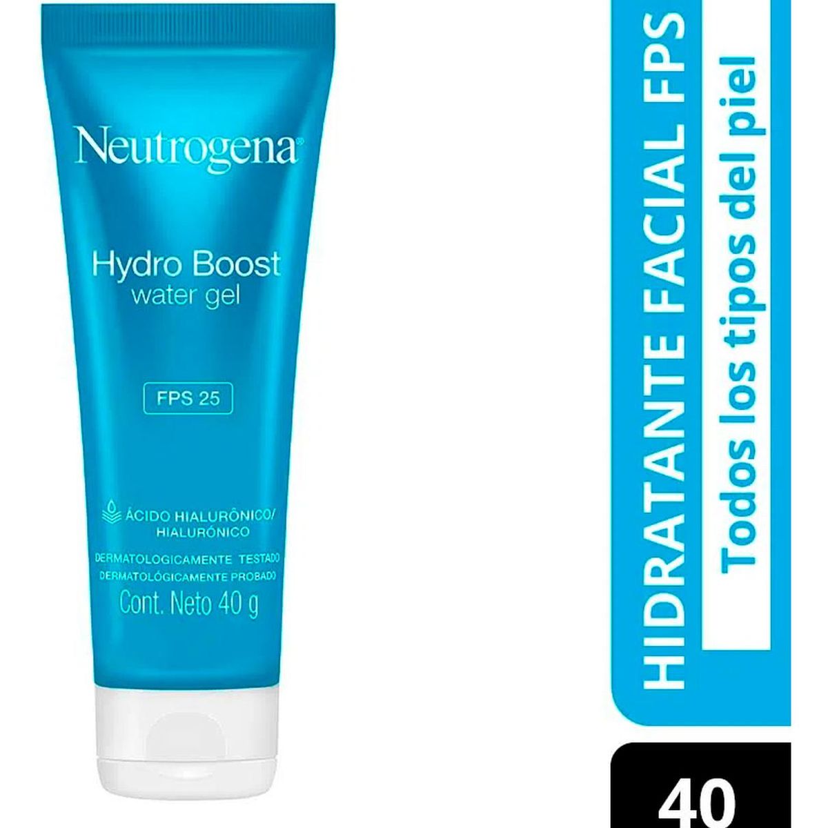 NEUTROGENA - Hydro Boost Crema Facial Fps 25 Hidratante 40 G Neutrogena