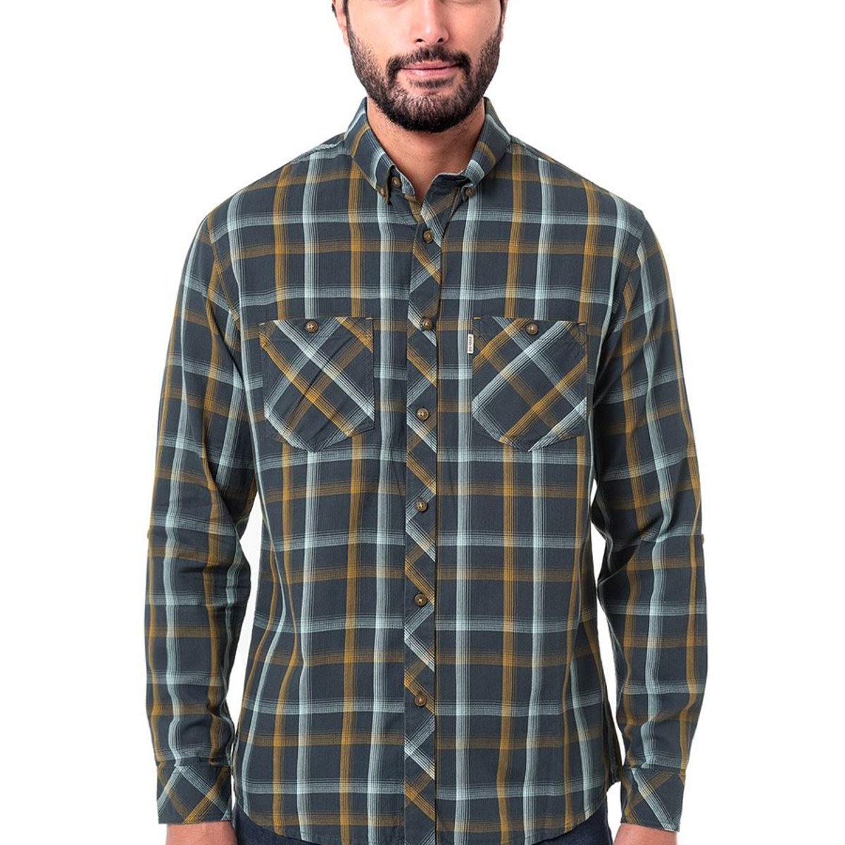 NORTON - Camisa Cuadros Hombre Kurley Norton