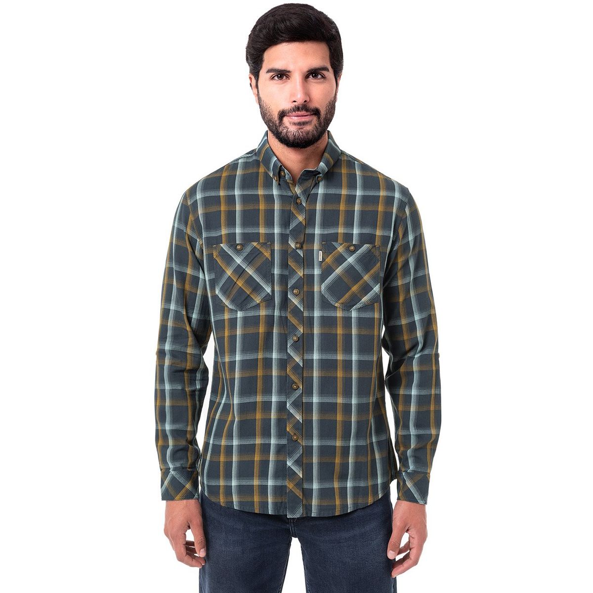 NORTON - Camisa Cuadros Hombre Kurley Norton