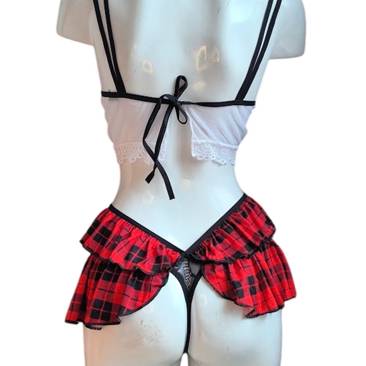 GENERICO - DISFRAZ COLEGIALA  S M L LENCERIA