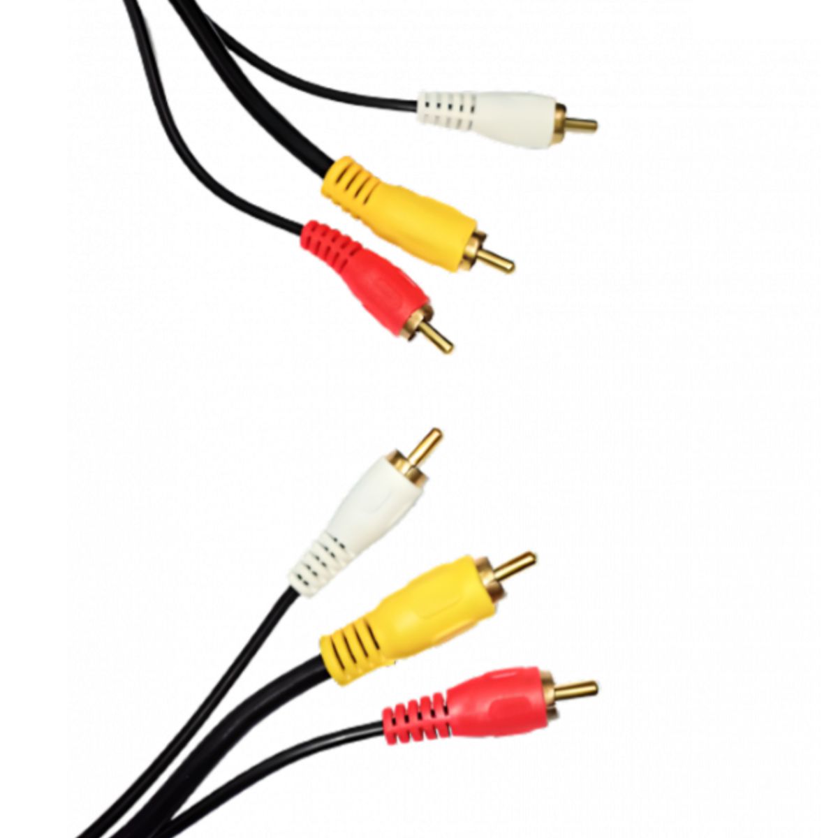 TRAUTECH - CABLE RCA 3X3 AUDIO Y VIDEO A/R/B DE 1.80 METROS TRAUTECH
