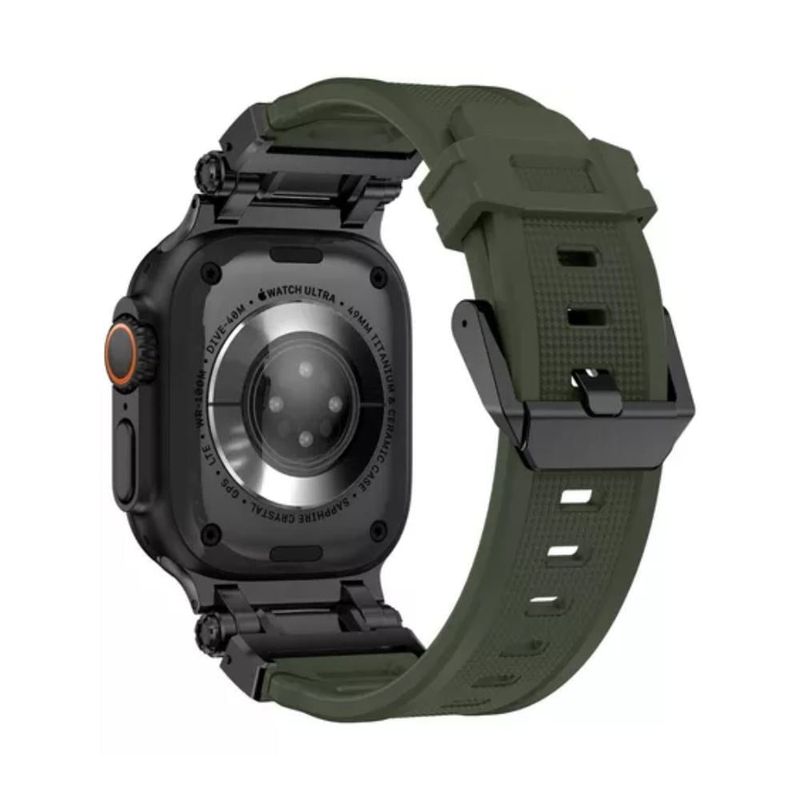 GENERICO - Correa Para Applewatch Y Watch Rugged 42-44-45-49mm Verde