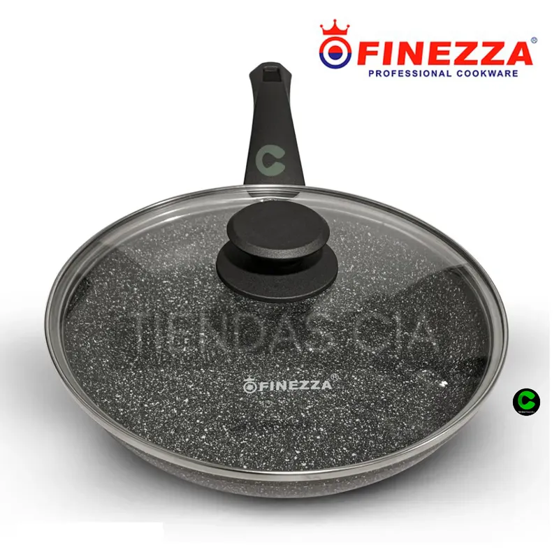 FINEZZA - Sarten Wok Ultra granito 22cm Antiadherente FZ-V422TM