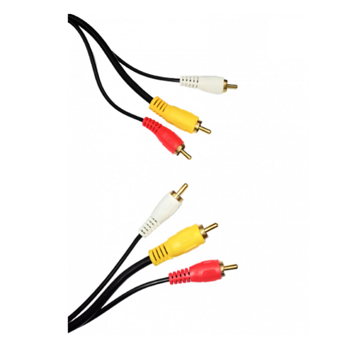 TRAUTECH - CABLE RCA 3X3 AUDIO Y VIDEO A/R/B DE 5 METROS TRAUTECH