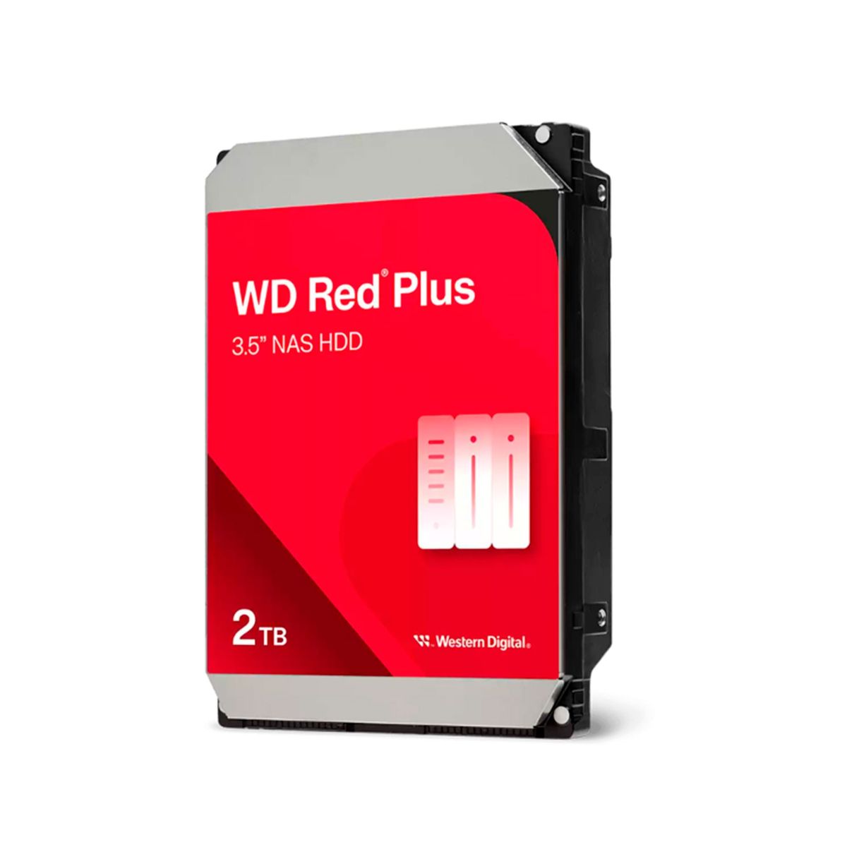 WESTERN DIGITAL - HDD WESTERN DIGITAL RED PLUS 2TB SATA 64MB 5400RPM 35 PN WD20EFPX
