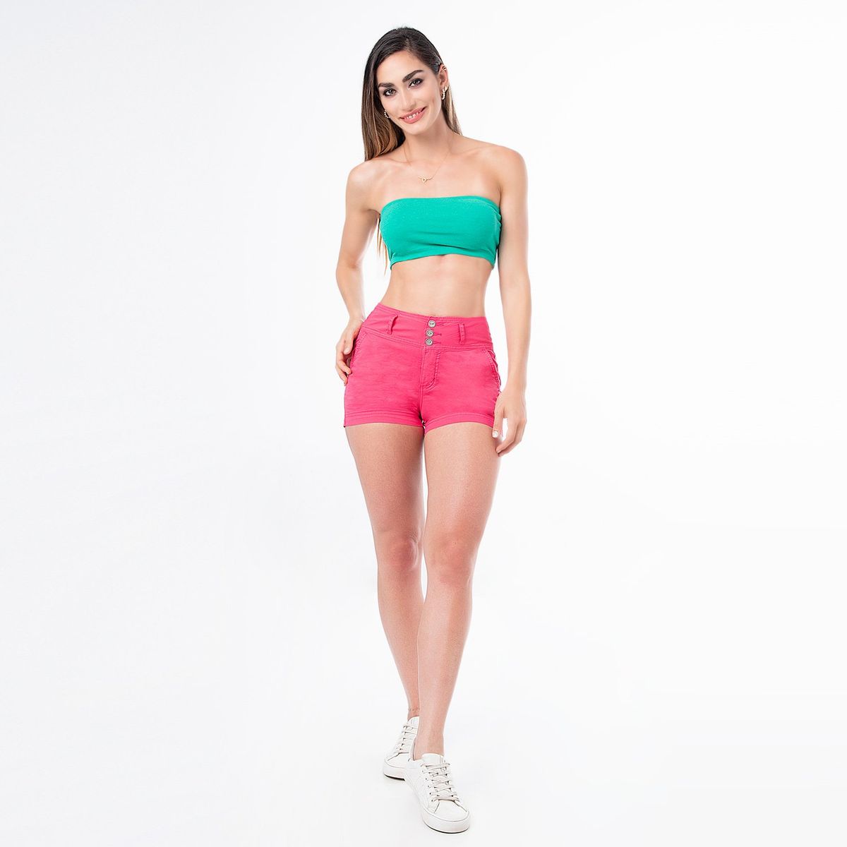 PIONIER - Short Tafeta Mujer Shazu Pionier