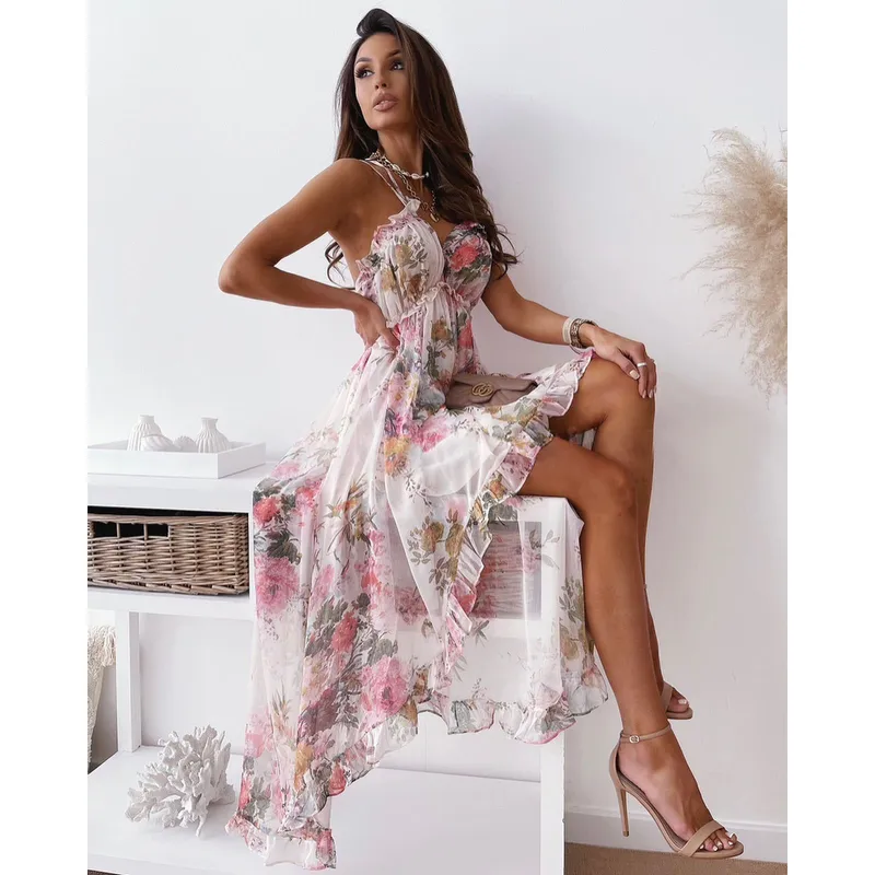 GENERICO - Vestido Devon - Floral Largo