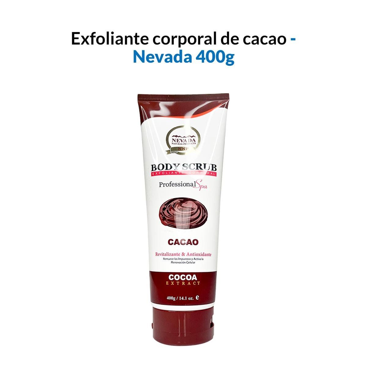 WOKALI - Exfoliante Corporal De Cacao Nevada 400Gr