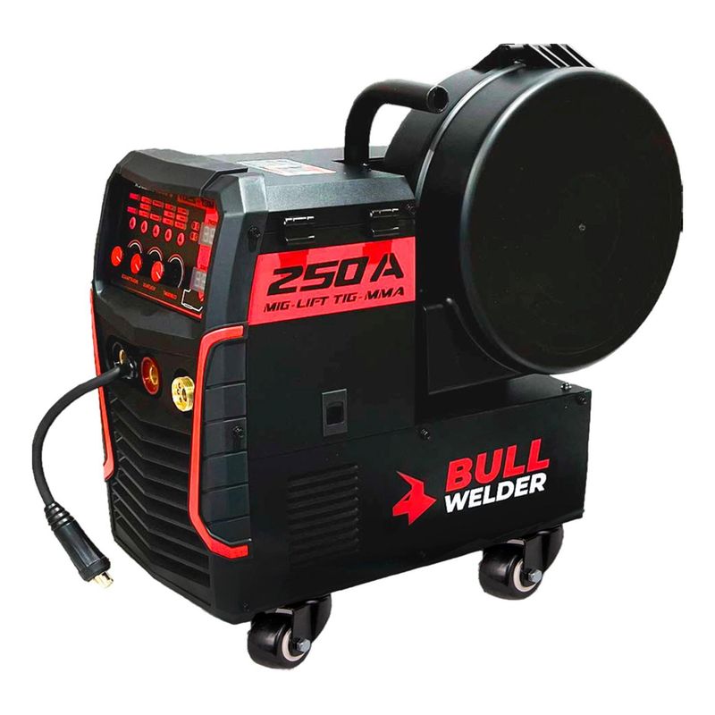 GENERICO - Soldadora Inverter Bull Welder Mig-Mma-Tig Lift 250A