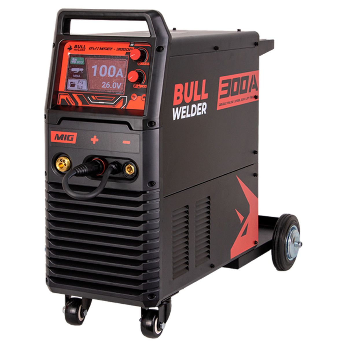 MARCA - Soldadora Inverter Bull Welder Mig-Mig Dp-Mma-Spool Gun 300A