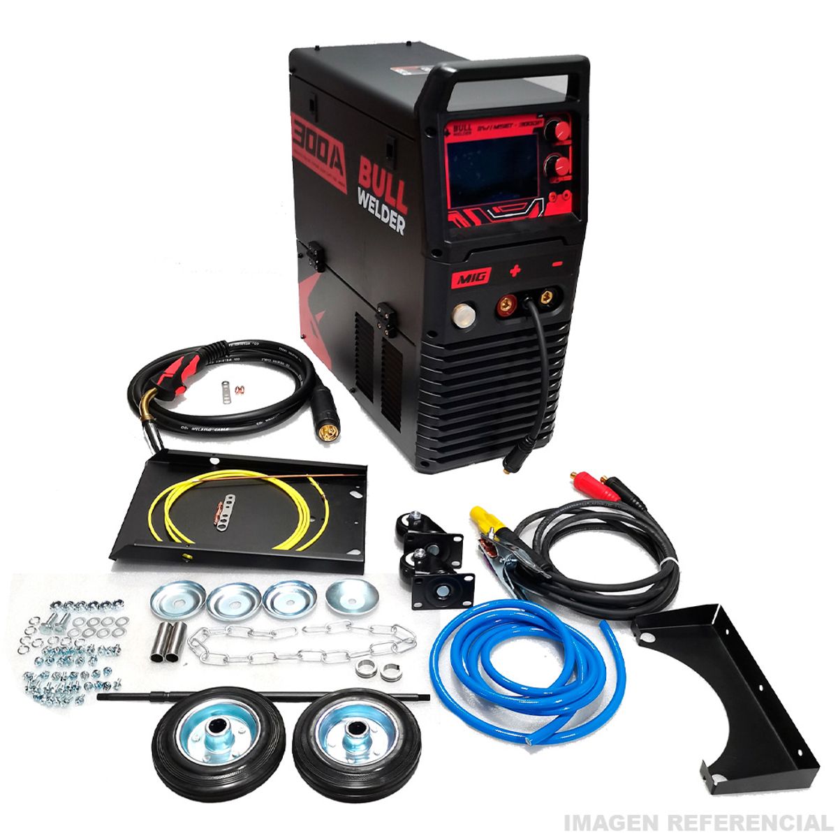 MARCA - Soldadora Inverter Bull Welder Mig-Mig Dp-Mma-Spool Gun 300A