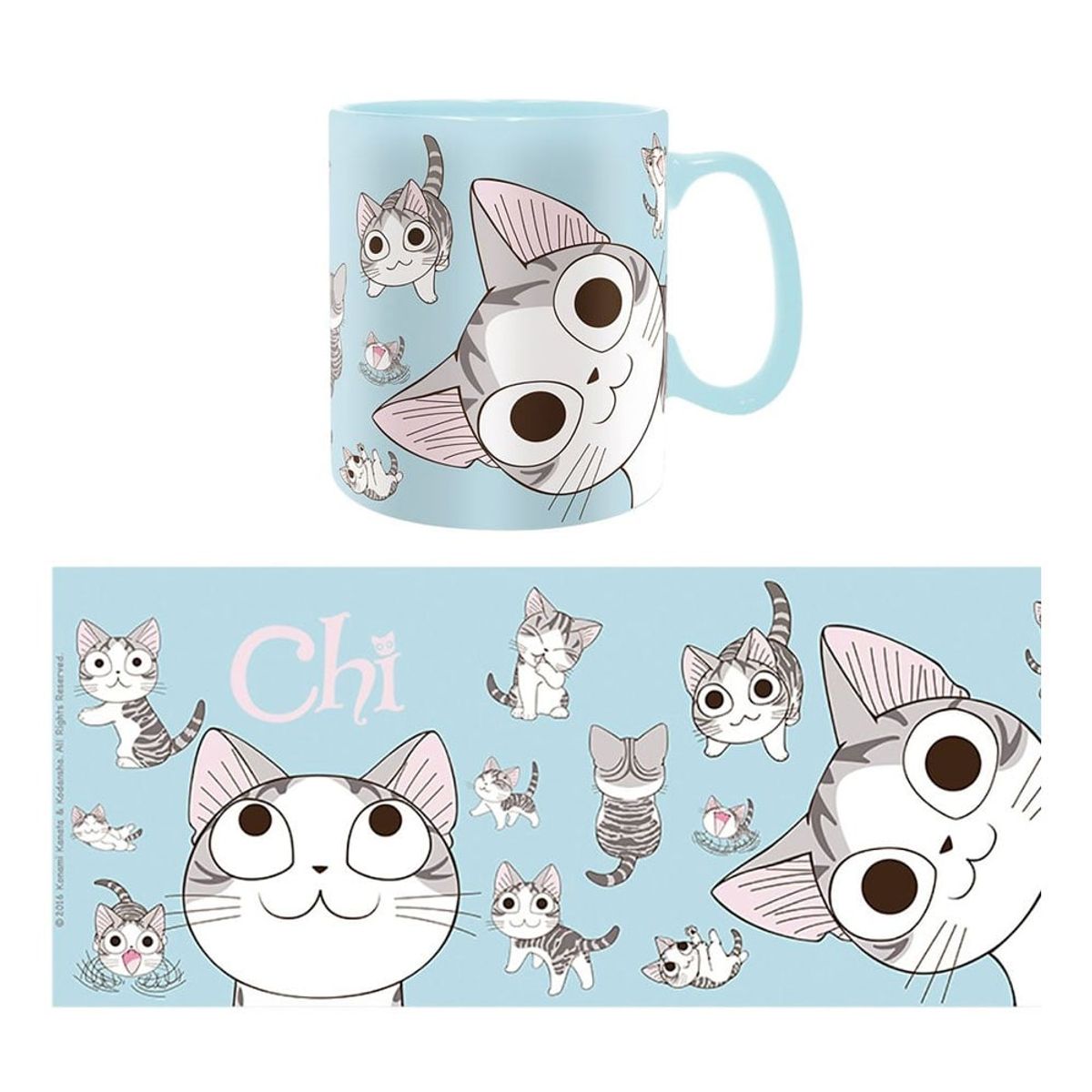 ABYSSE AMERICA - TAZA DE CHIS SWEET HOME-KITTY POSES MUG 460 ML
