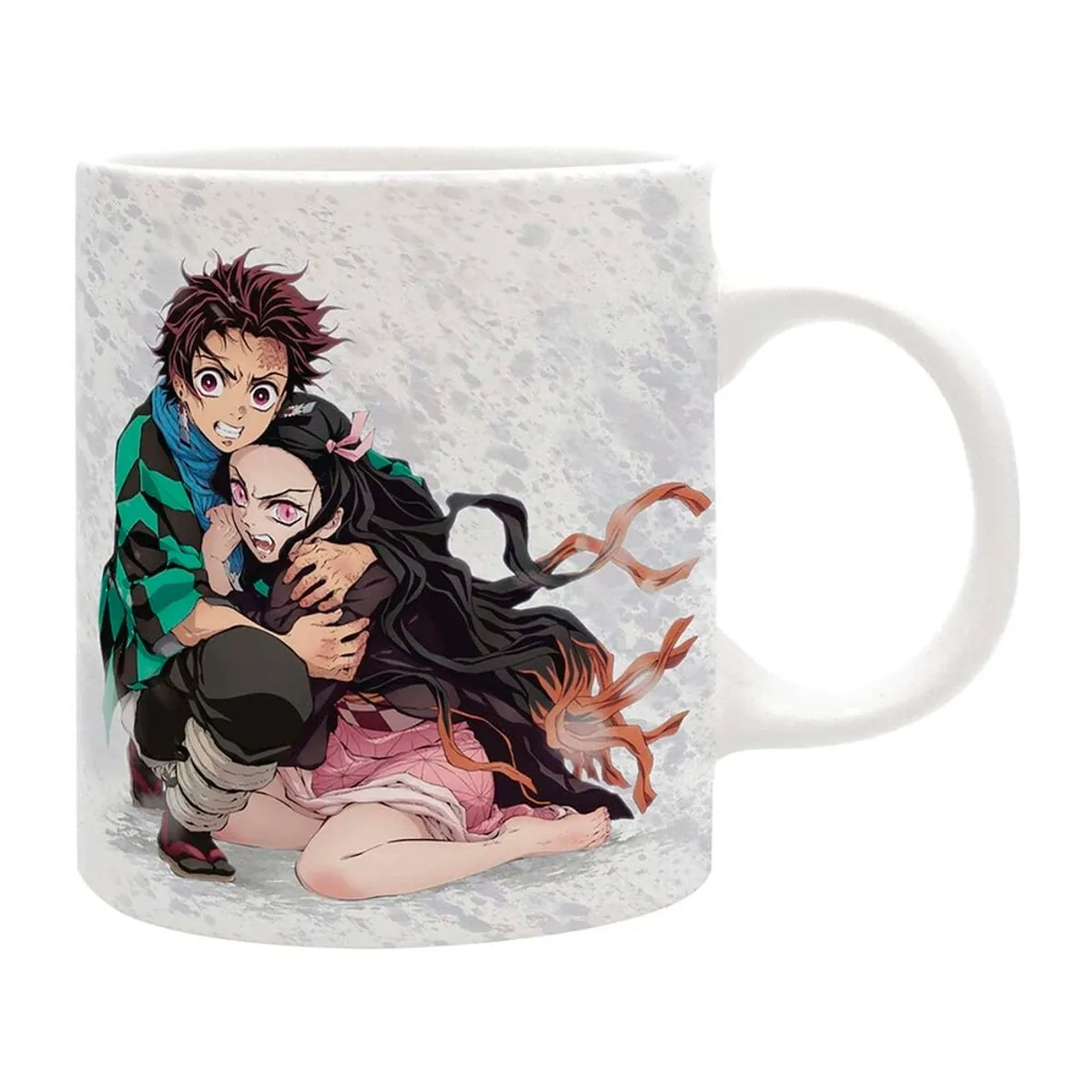 ABYSSE AMERICA - TAZA DEMON SLAYER-TANJIRO-NEZUKO SNOW MUG 11