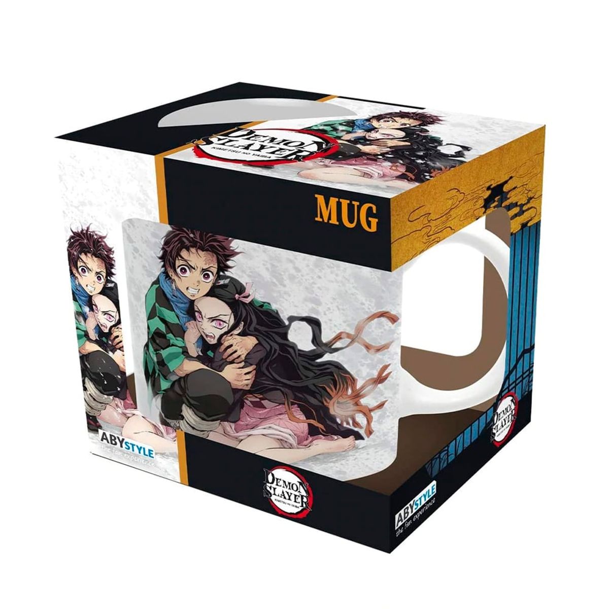 ABYSSE AMERICA - TAZA DEMON SLAYER-TANJIRO-NEZUKO SNOW MUG 11