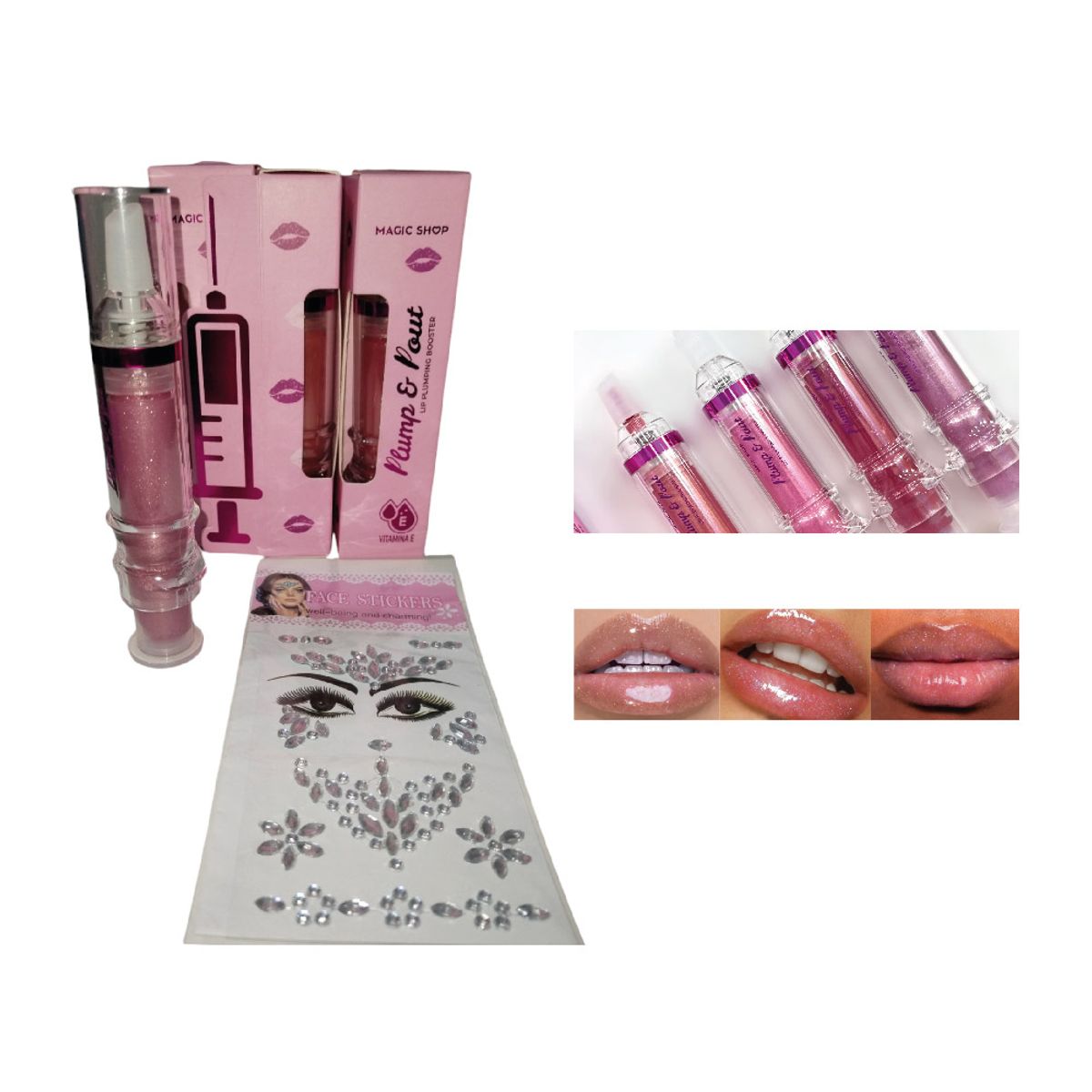 GENERICO - Hincha labios Lip Plumping parche ojos y regalos
