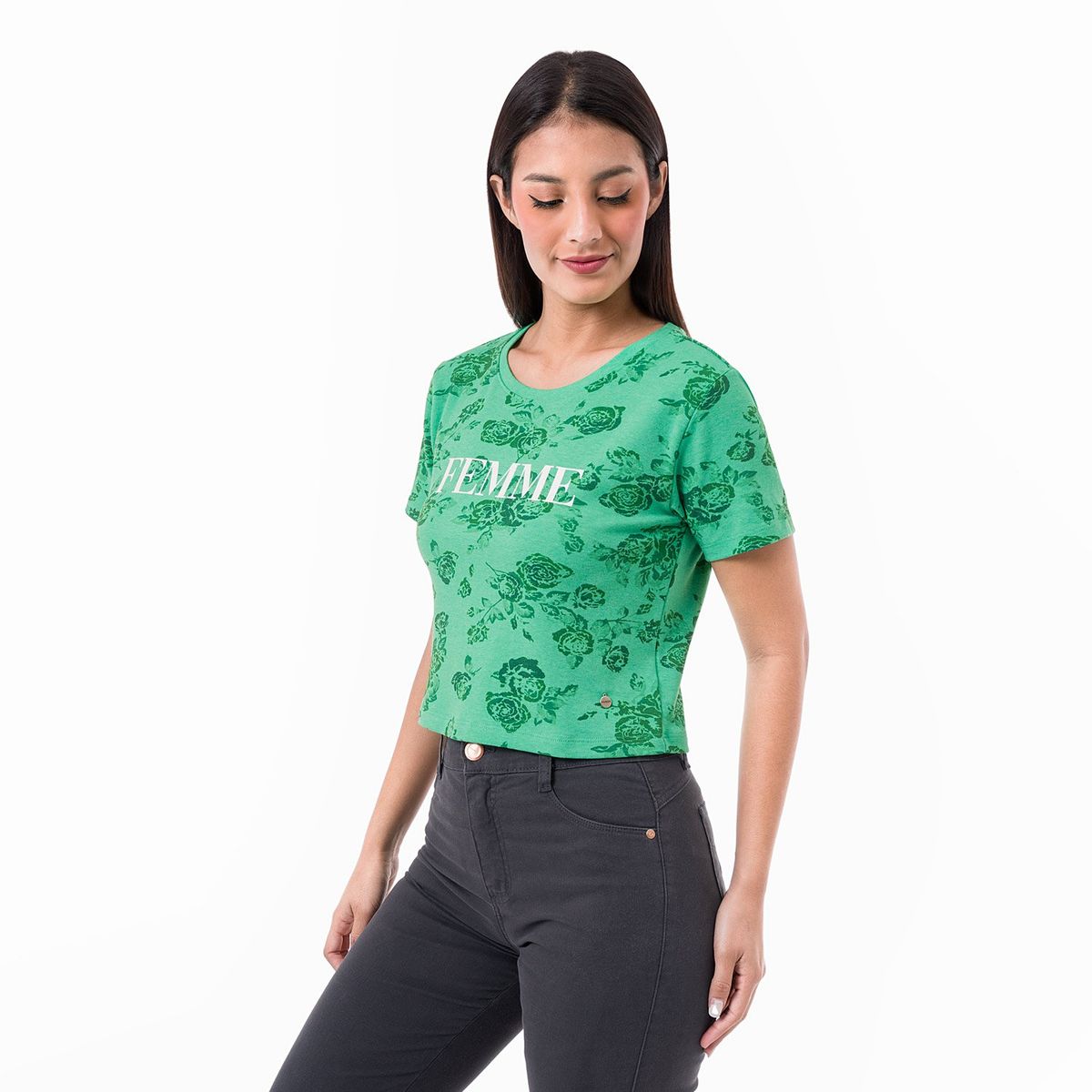 PIONIER - Tshirt Rib Lycrado Mujer Yadirax-S Pionier