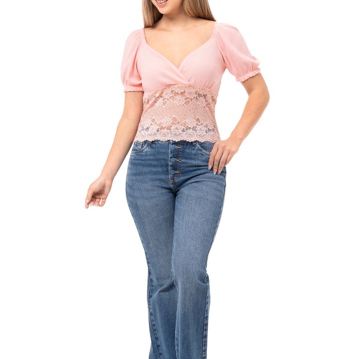 SQUEEZE - Polo Moda Rib Lycrado Mujer Ofthen Squeeze