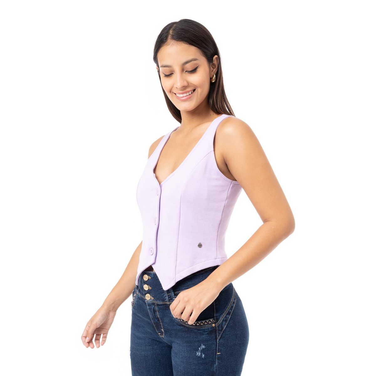 PIONIER - Chaleco French Terry Mujer Gunes-S Pionier