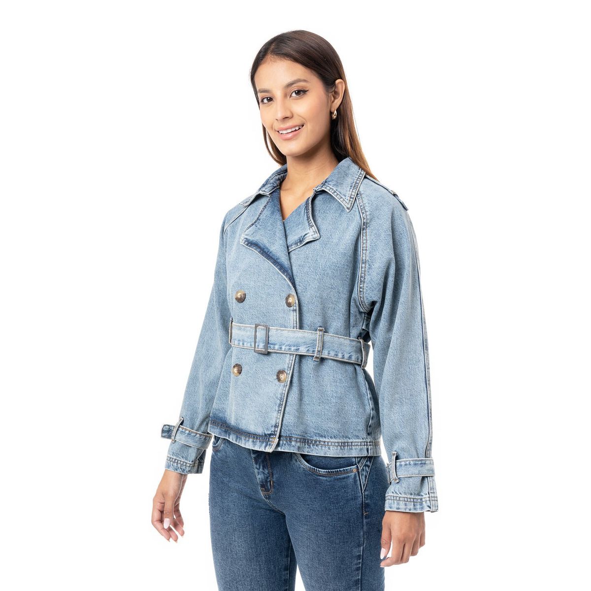 PIONIER - Casaca Denim Mujer Deyam -C Pionier