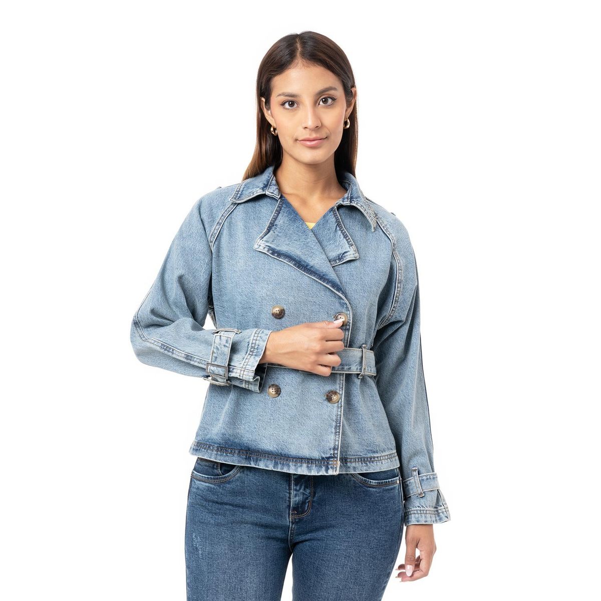 PIONIER - Casaca Denim Mujer Deyam -C Pionier