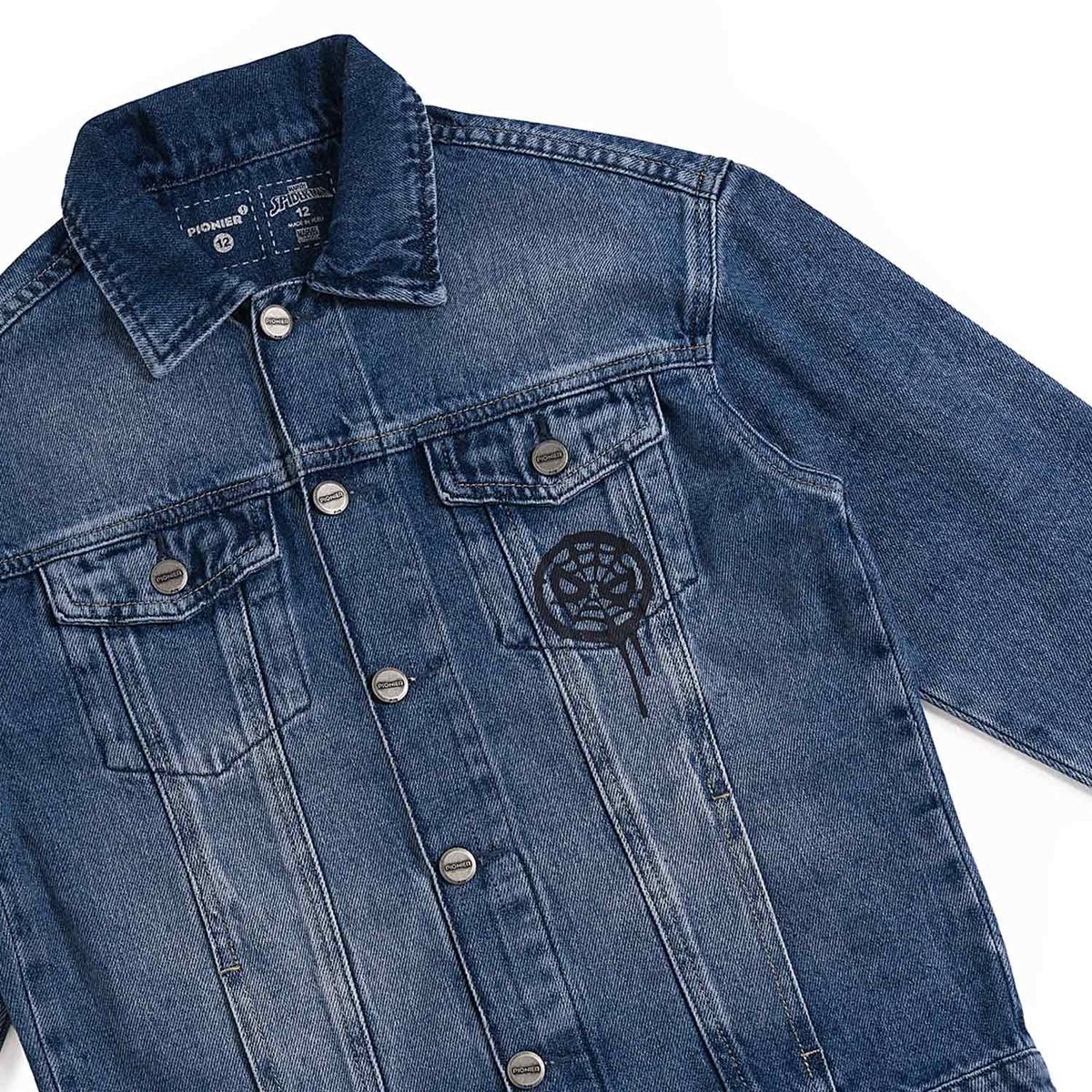 PIONIER - Casaca Denim Niño Yoni-Marvel Pionier