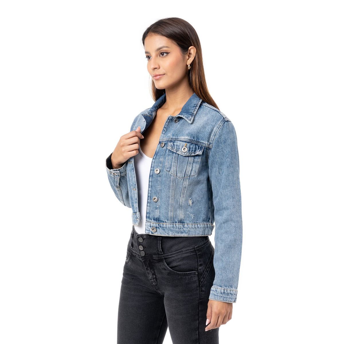 PIONIER - Casaca Denim Mujer Ghynny Pionier