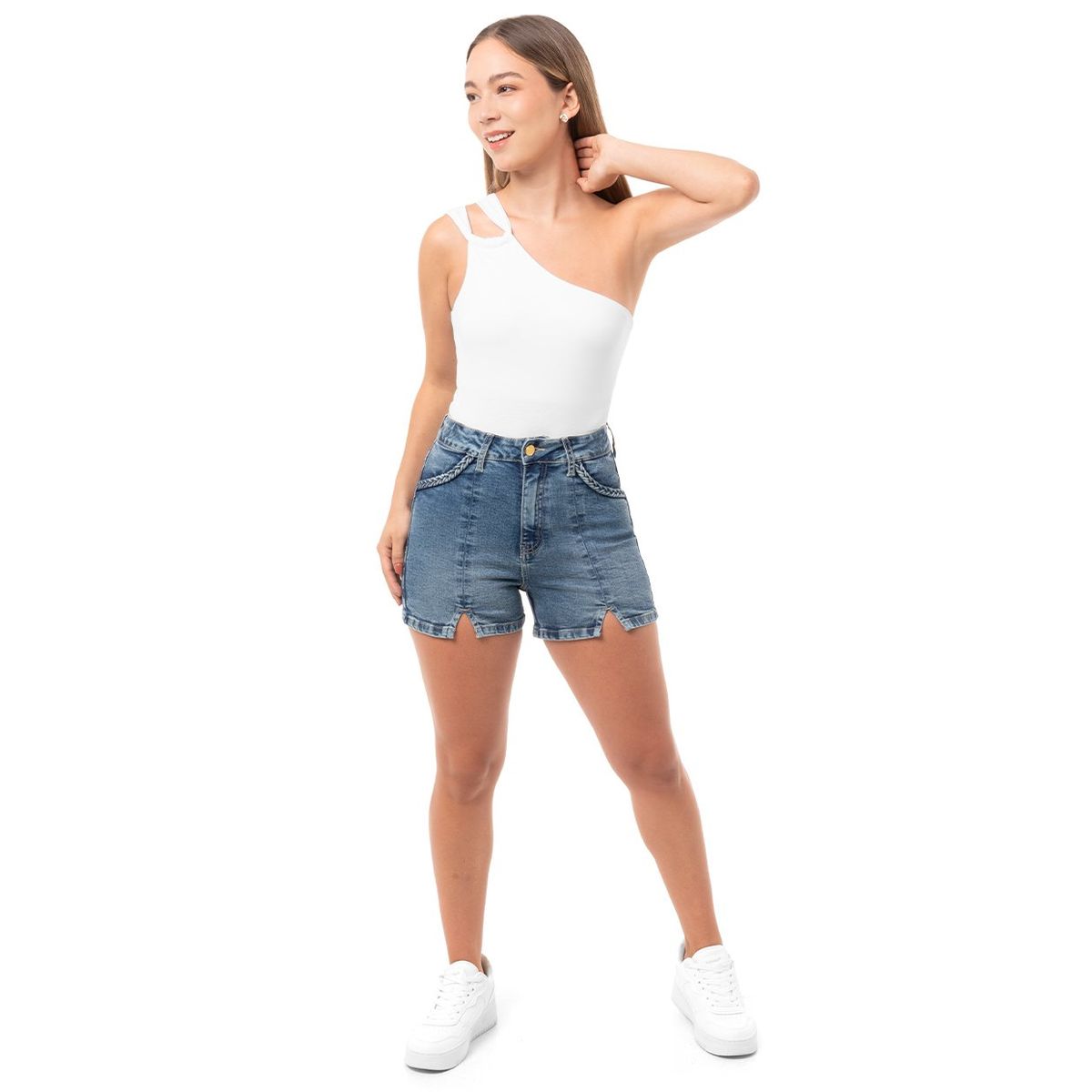 SQUEEZE - Short Denim Stretch Mujer Nelea Squeeze