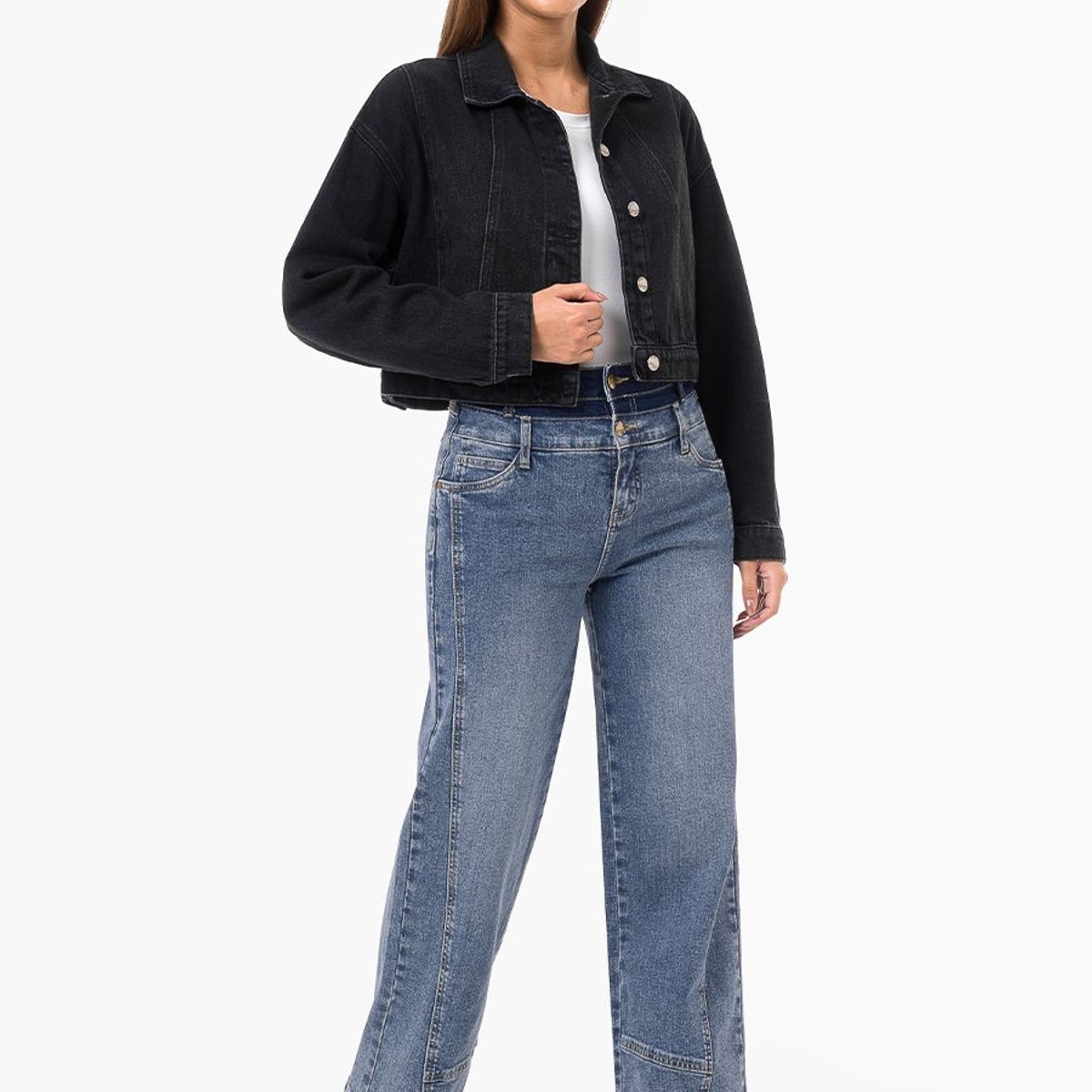 GOCCOS - Casaca Denim Mujer Avit Goccos