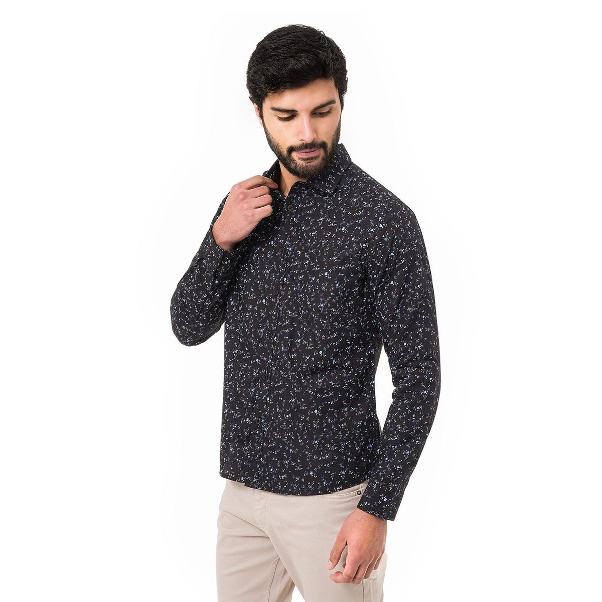 PIONIER - Camisa Moda Popelina Markko Hombre
