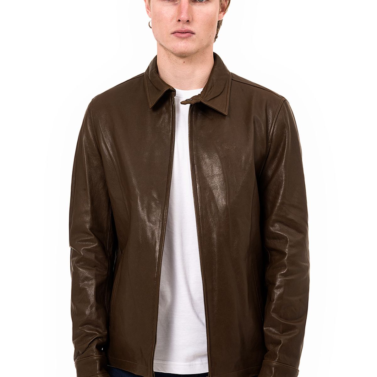 NORTON - Casaca Cuero Hombre Sebaz01 Norton