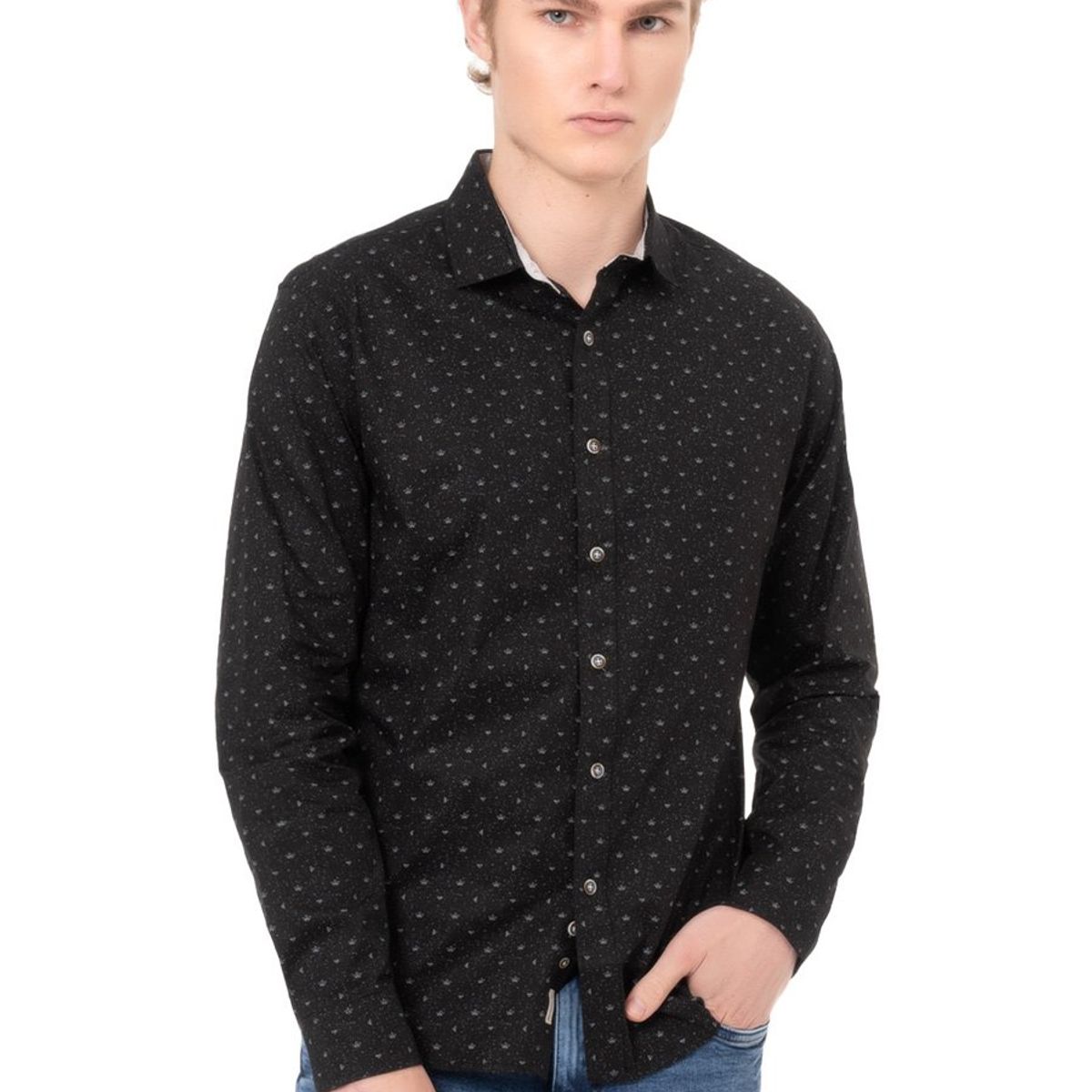 NORTON - Camisa Clasico Popelina Stretch Luiser Hombre