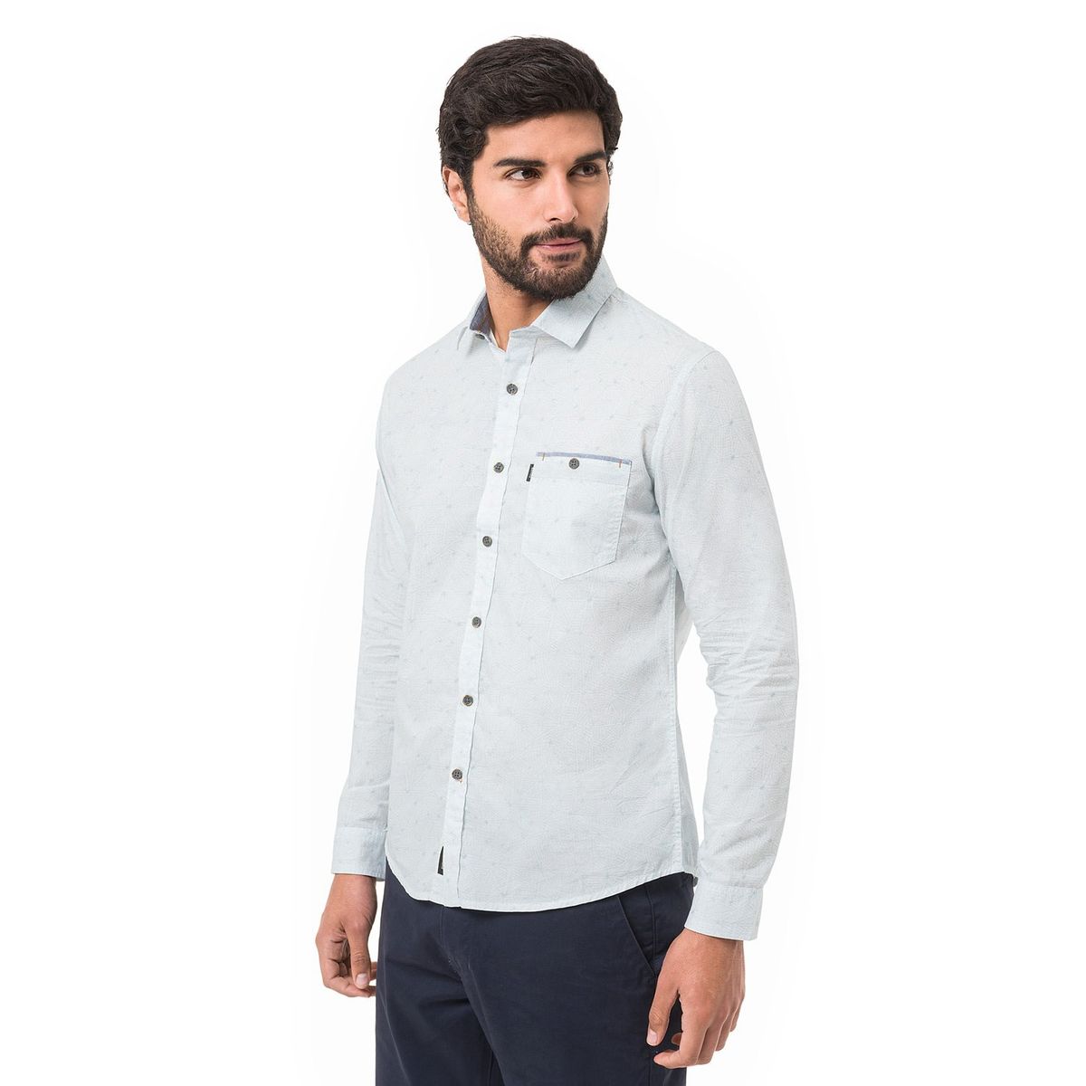 PIONIER - Camisa Popelina Hombre Aiday Pionier