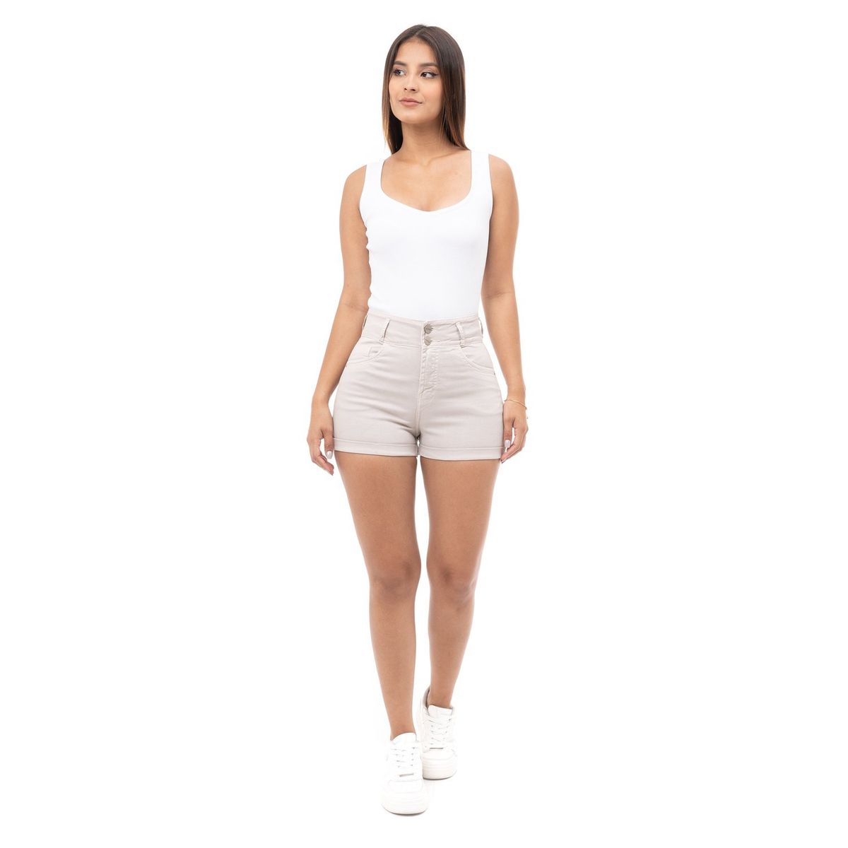 PIONIER - Short Drill Stretch Mujer Zammy Pionier
