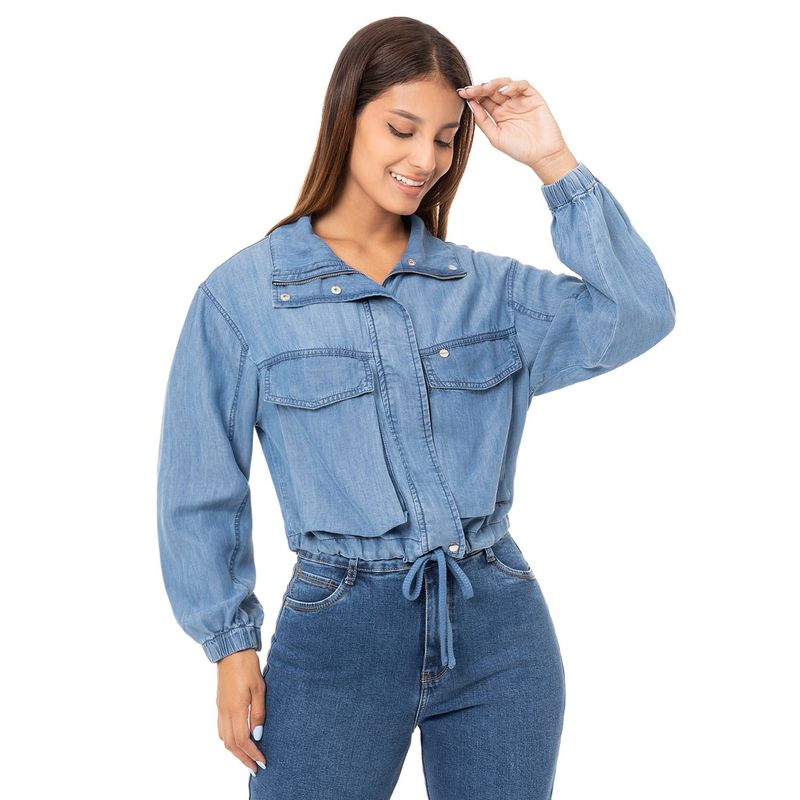 PIONIER - Casaca Denim Mujer Zulemy Pionier