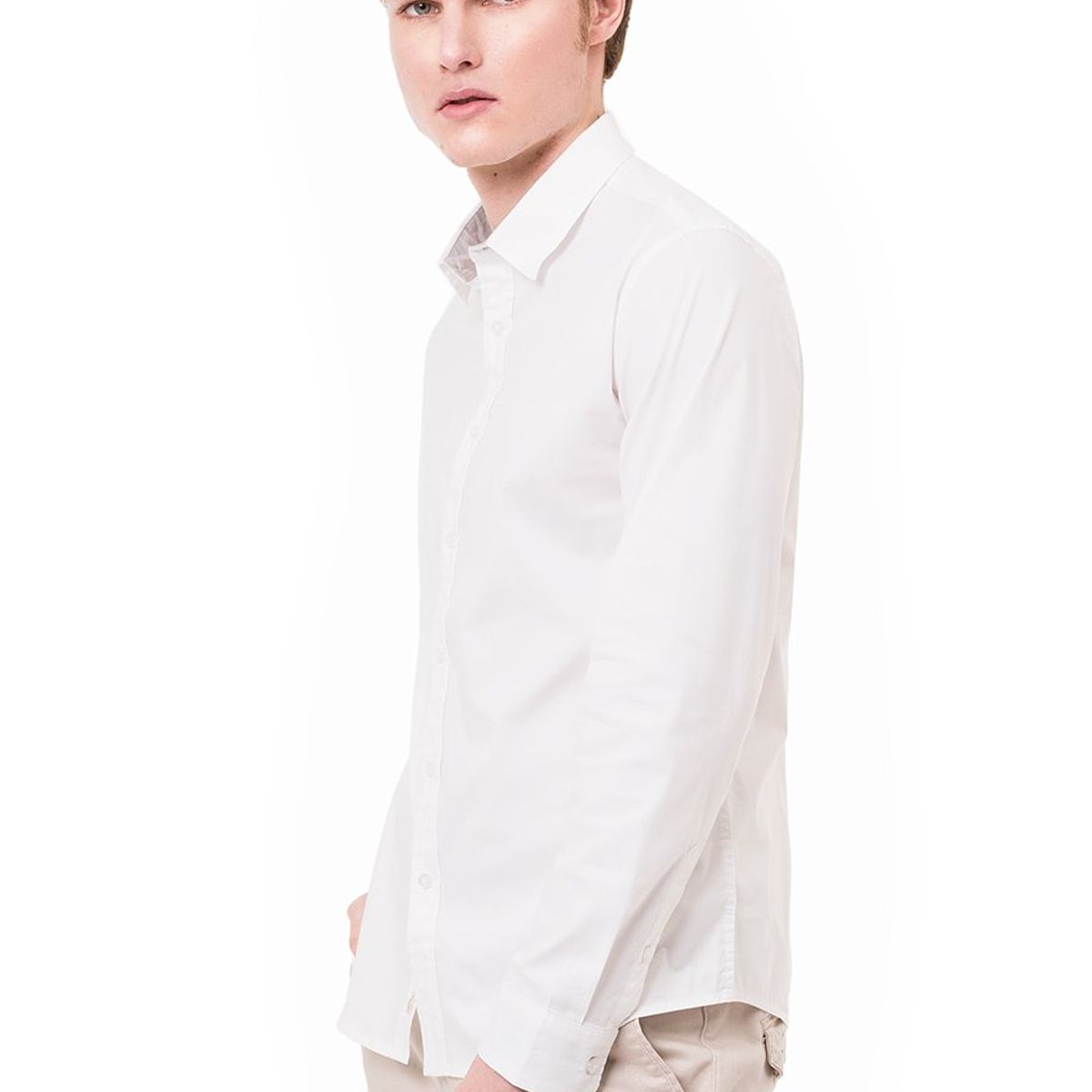 NORTON - Camisa Clasico Popelina Stretch Paulino Ml 3 Hombre