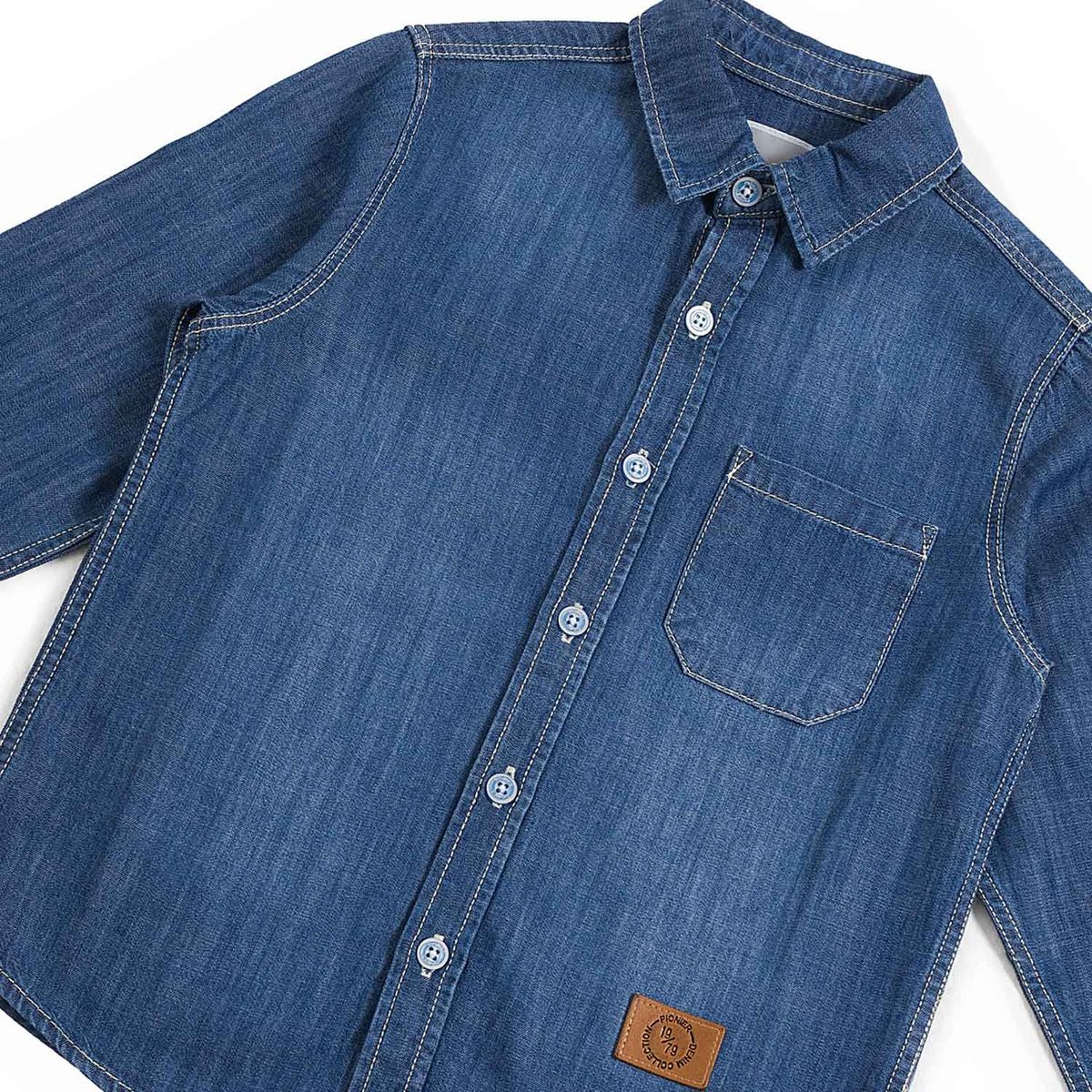 PIONIER - Camisa Denim Niño Markk Pionier