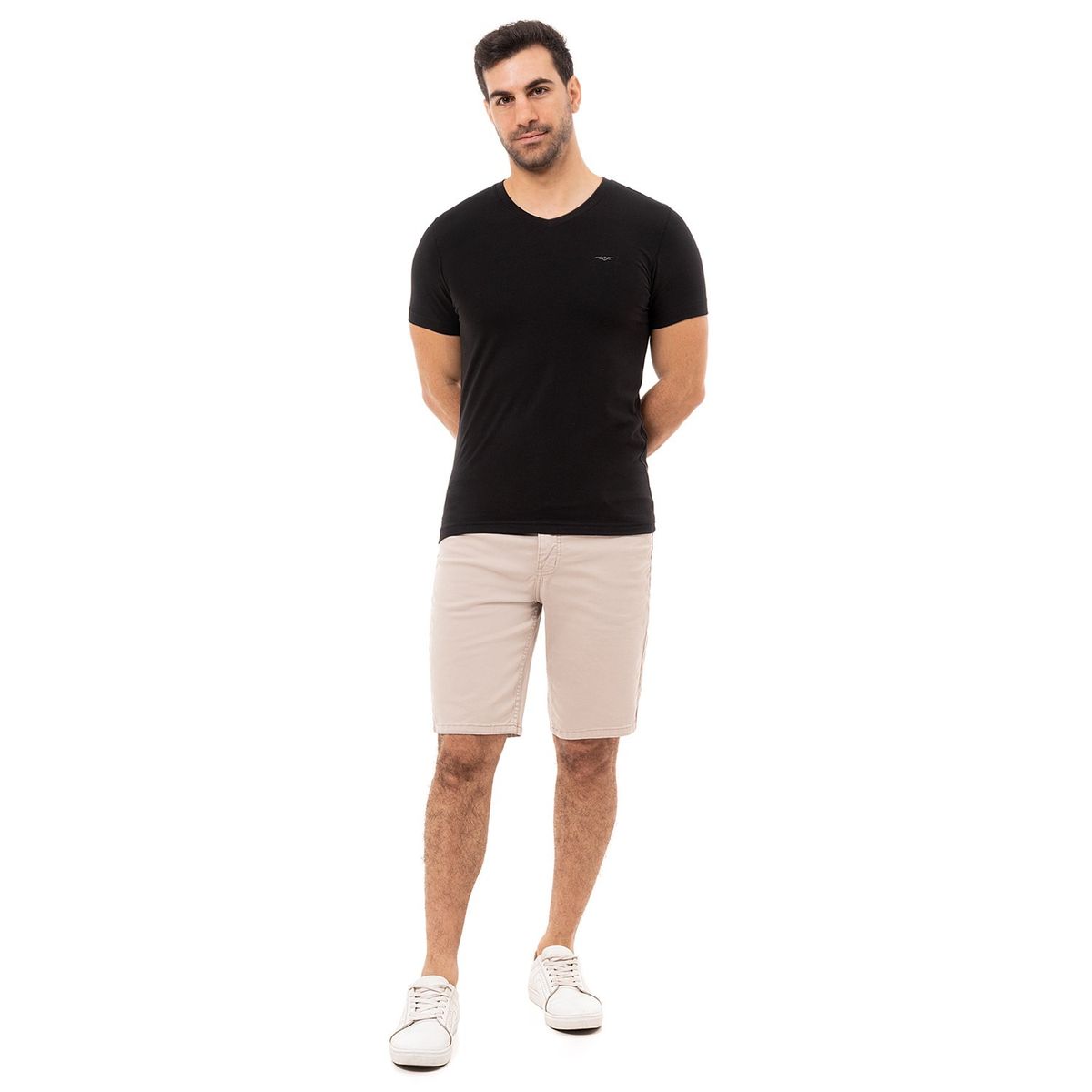 PIONIER - Bermuda Drill Stretch Hombre New Joursh Drill Pionier